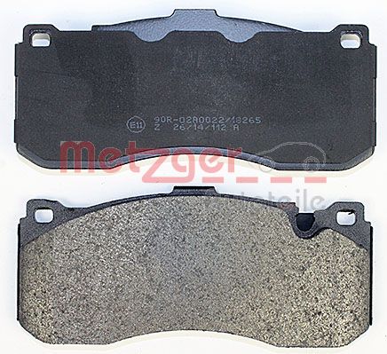 METZGER 1170830 Bremsbelagsatz, Scheibenbremse